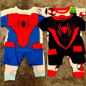 Spider Hero Kids Bundle 4 Matching Pajama Set
Size: 2T